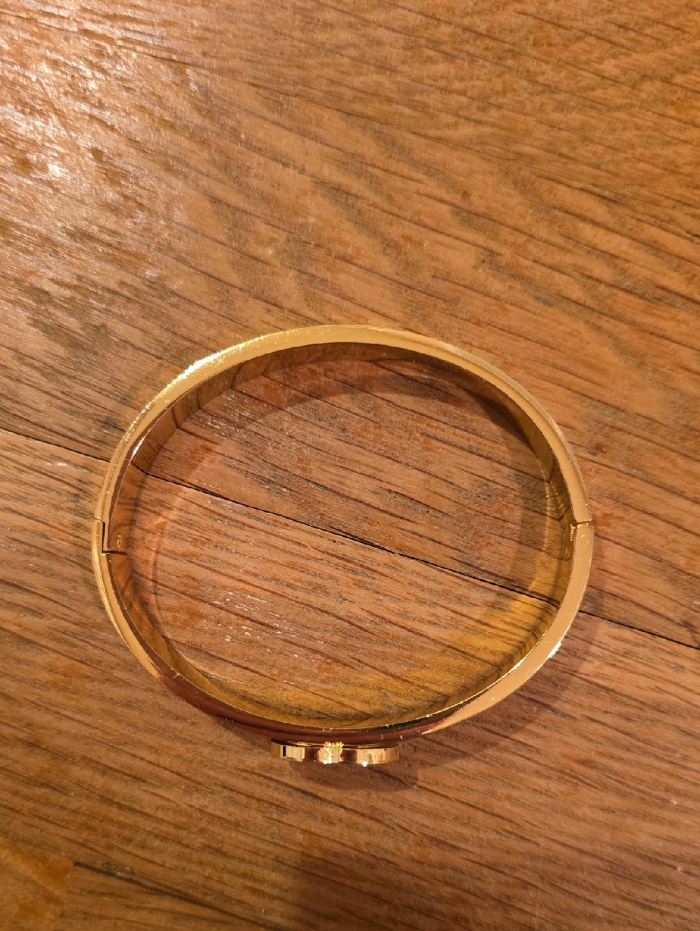 Elegant Orange And Gold Tone Bracelet With GG Logo - Picture 3 of 5
